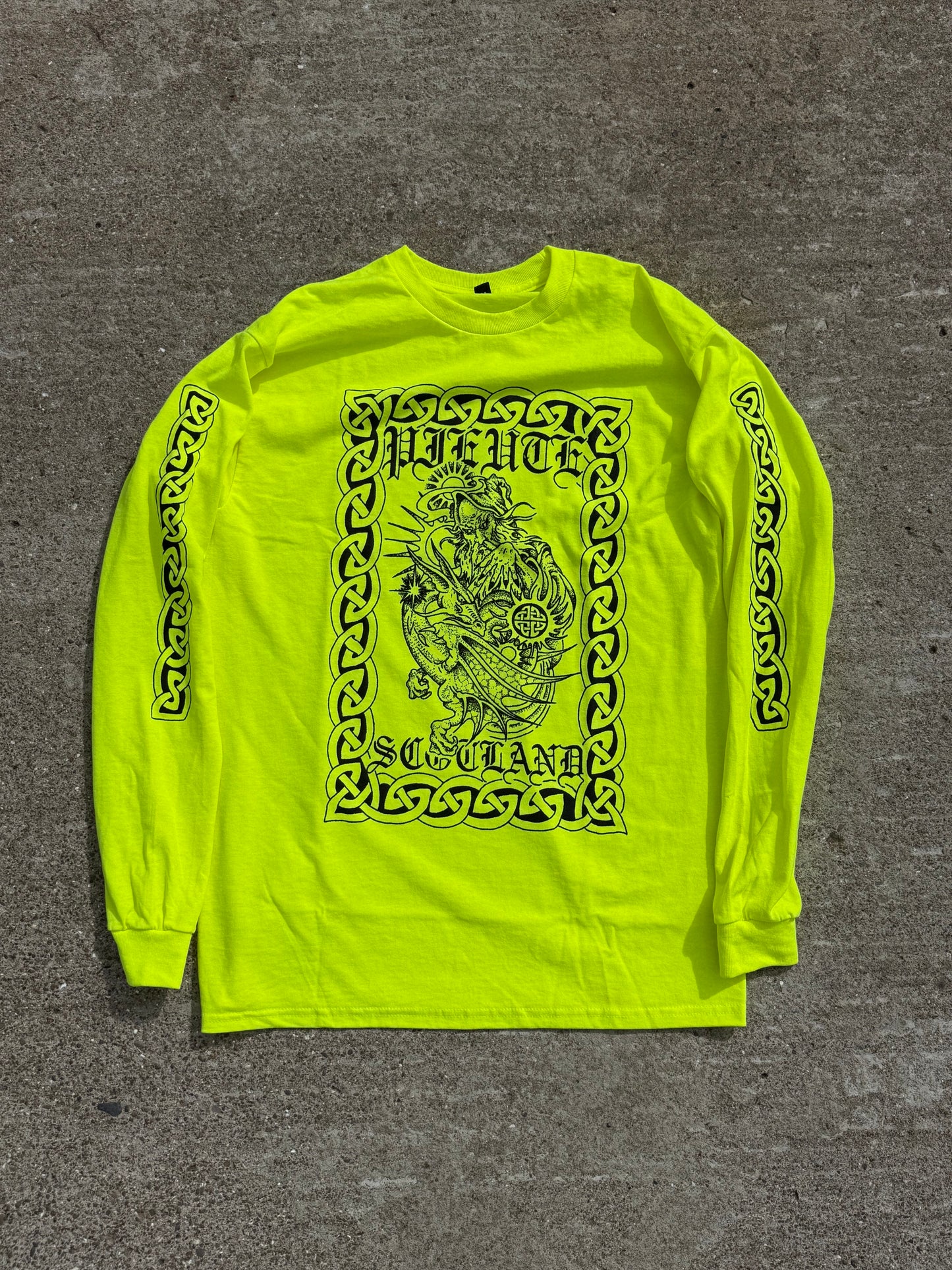 Druid Long Sleeve - Safety Green