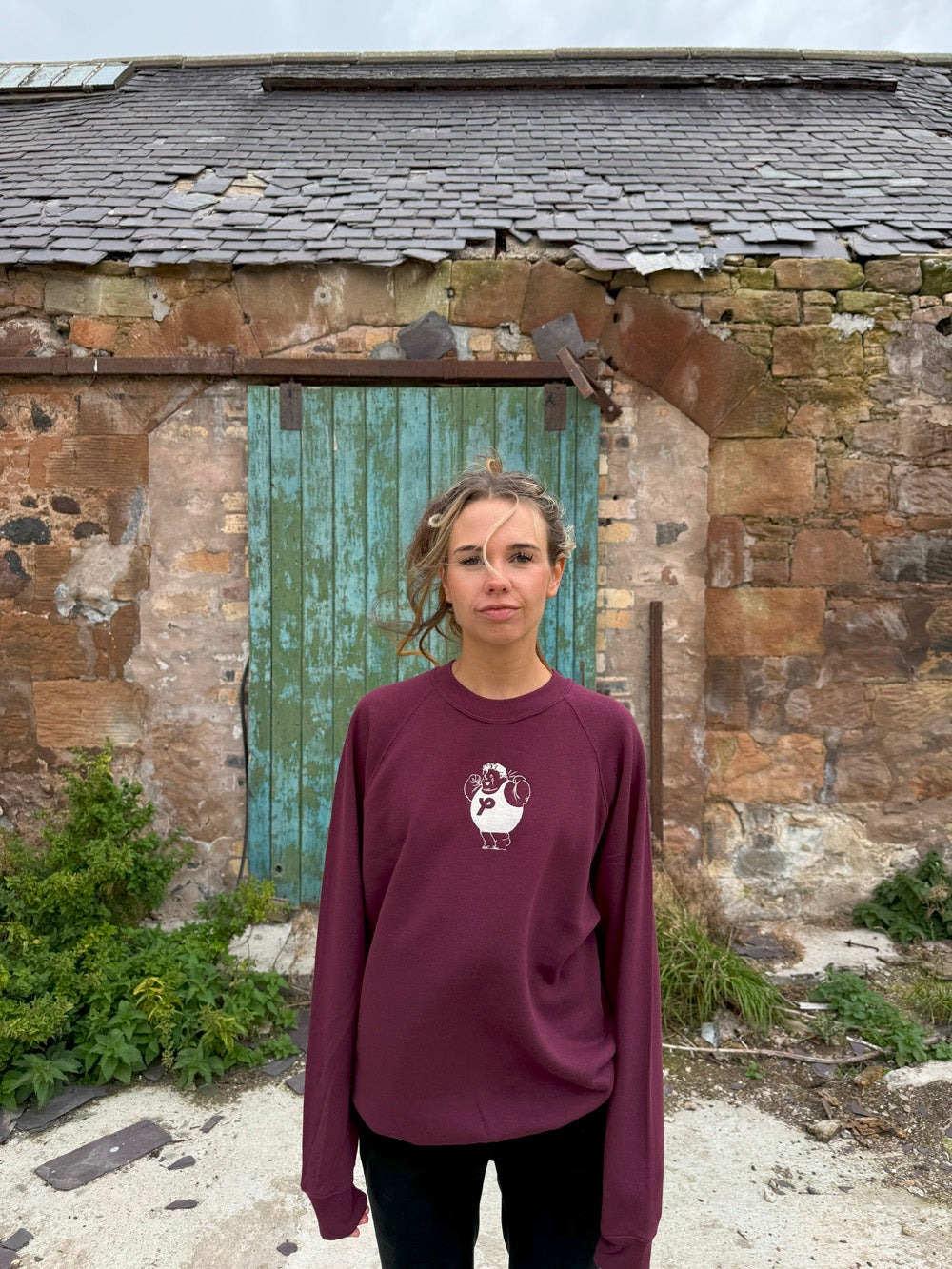 PREORDER - Fatboy - Jumper - Burgundy