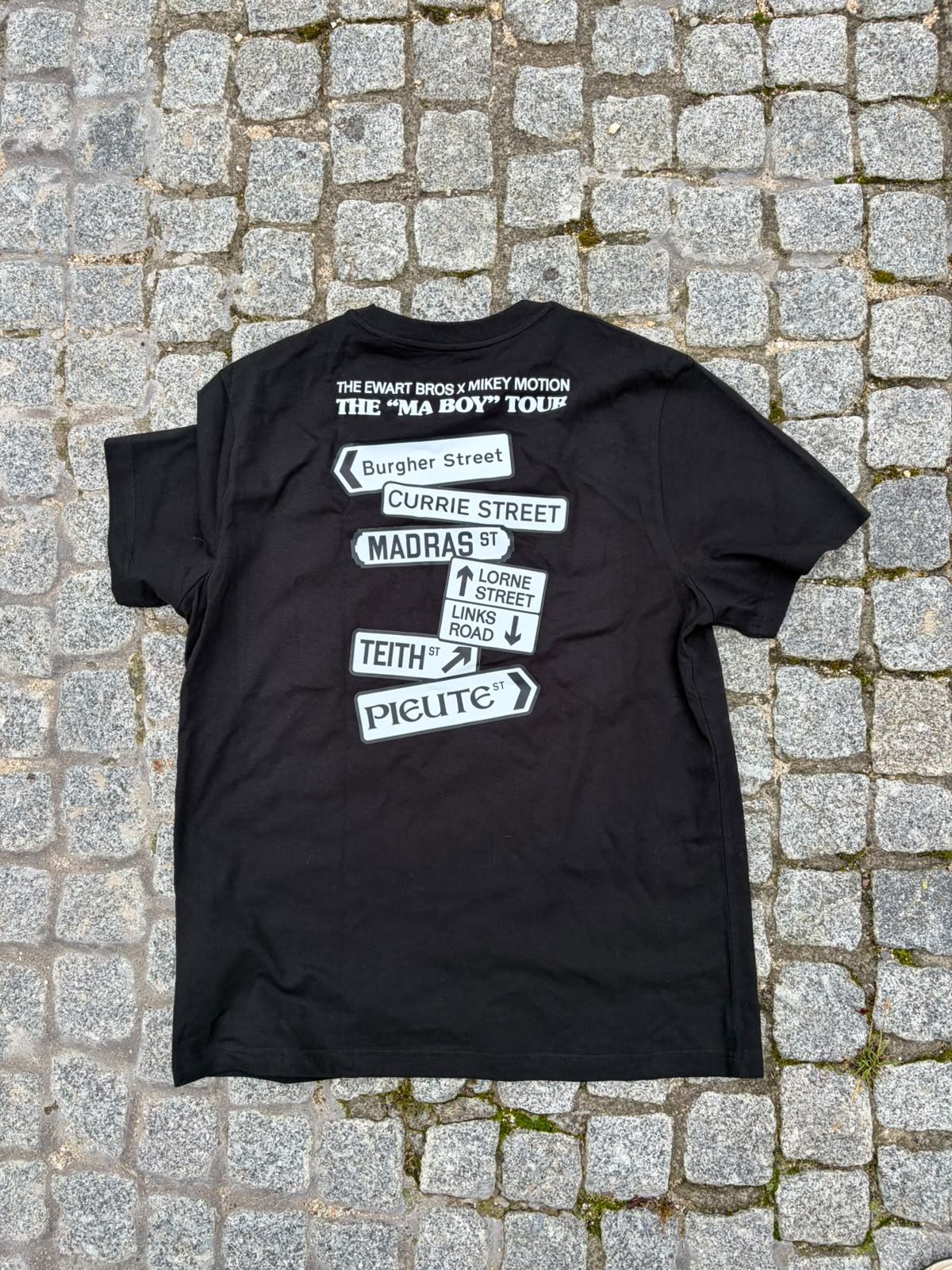 Ma Boy Tour T-shirt - Black - PREORDER