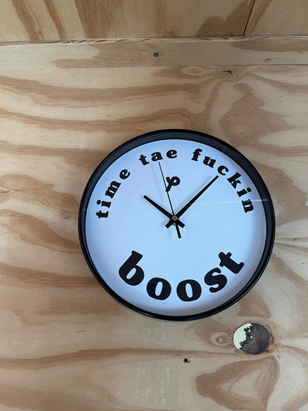 Time Tae Boost - Wall Clock