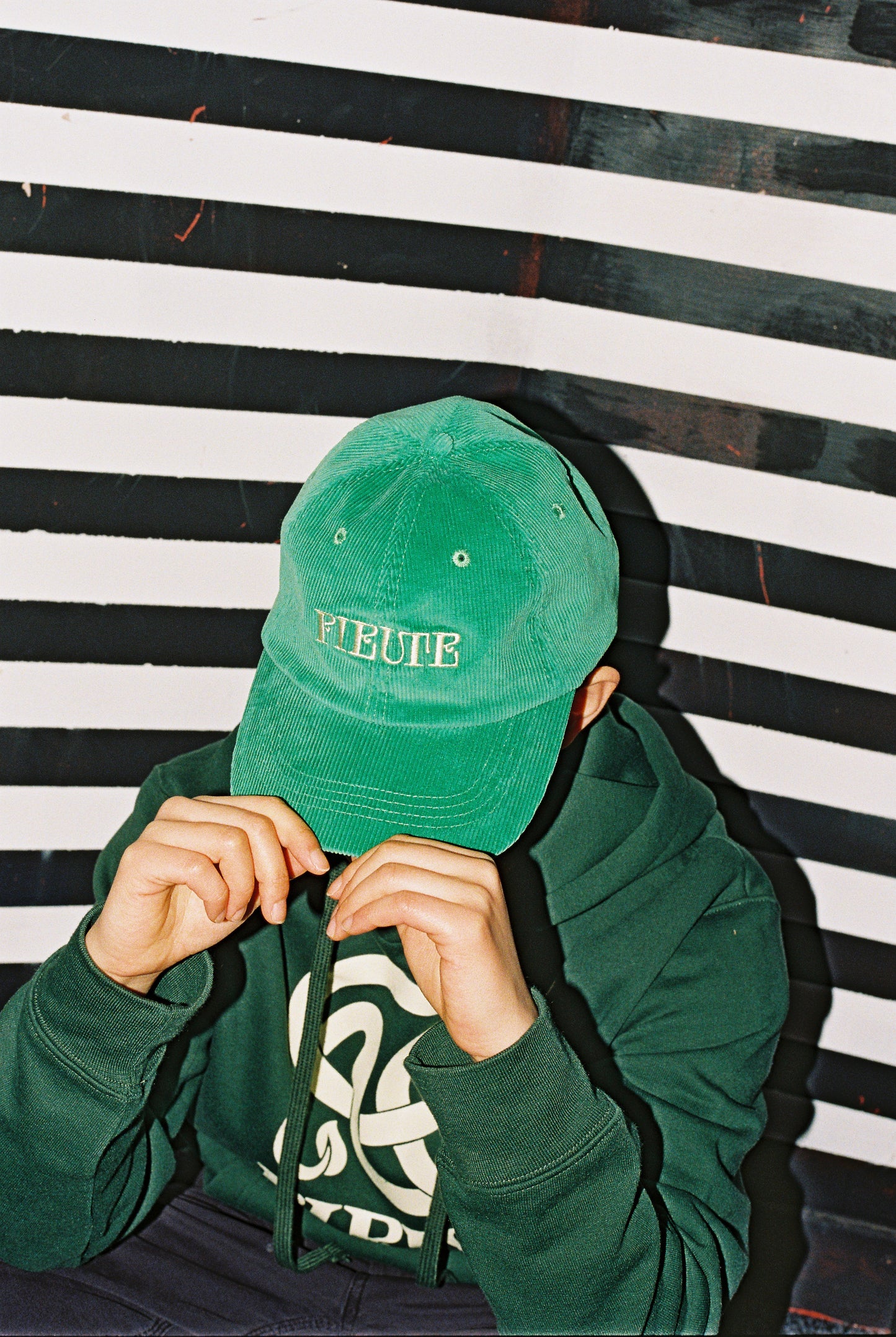 Pieute Corduroy Dadcap - Green